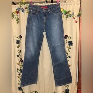 Levi's Nouveau Bootcut Blue Jeans